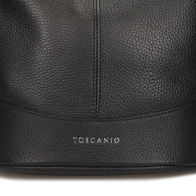 Leather handbag Toscanio 16176 black