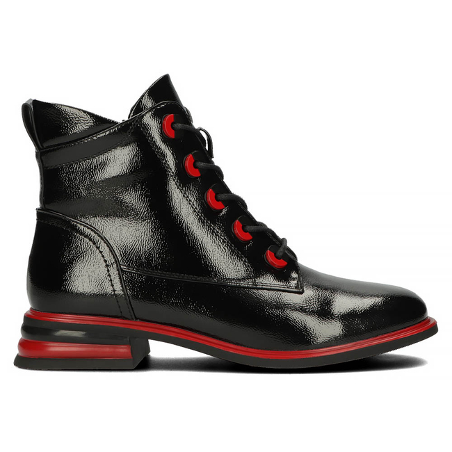 Leather boots Filippo DBT4114/22 BK black