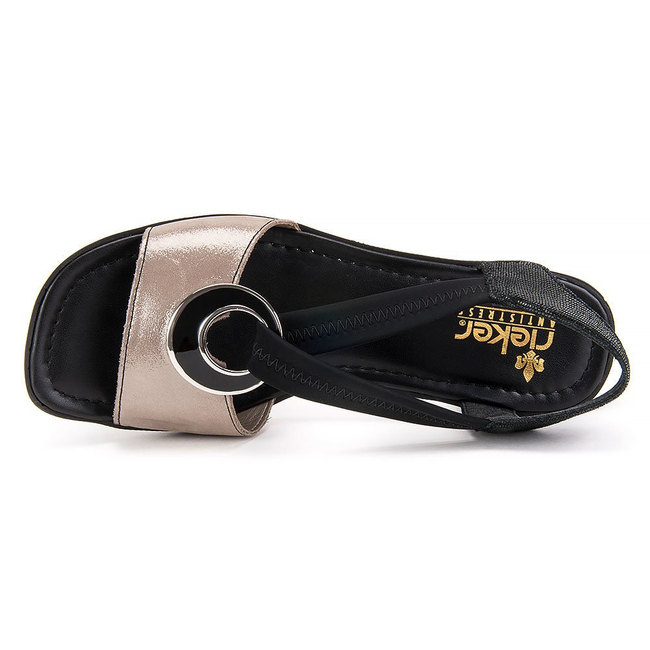 Sandals Rieker 62689-42 grey combination