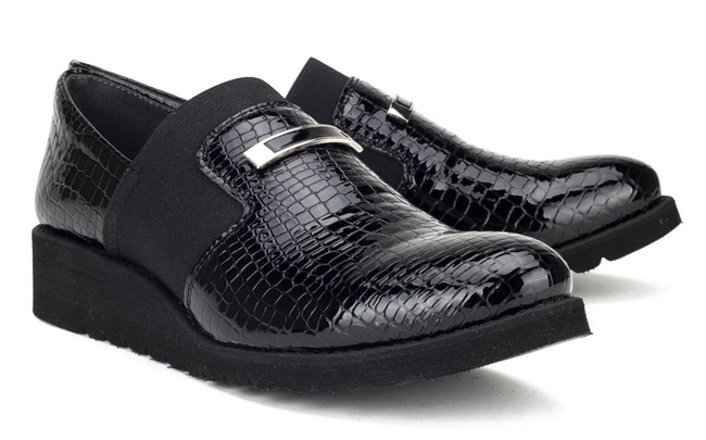 Półbuty Filippo 010 Czarny K3