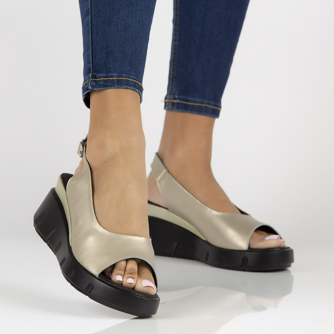 Leather sandals Filippo DS3595/22 GO gold