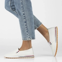 Leather shoes Filippo DP3510/25 WH white