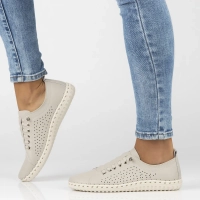 Leather shoes Filippo DP6735/25 BE beige