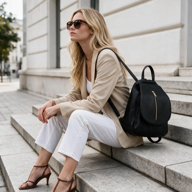 Black backpack Niva