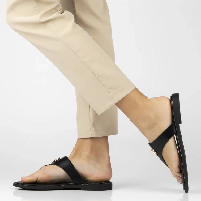 Slippers Filippo DK6976/25 BK black