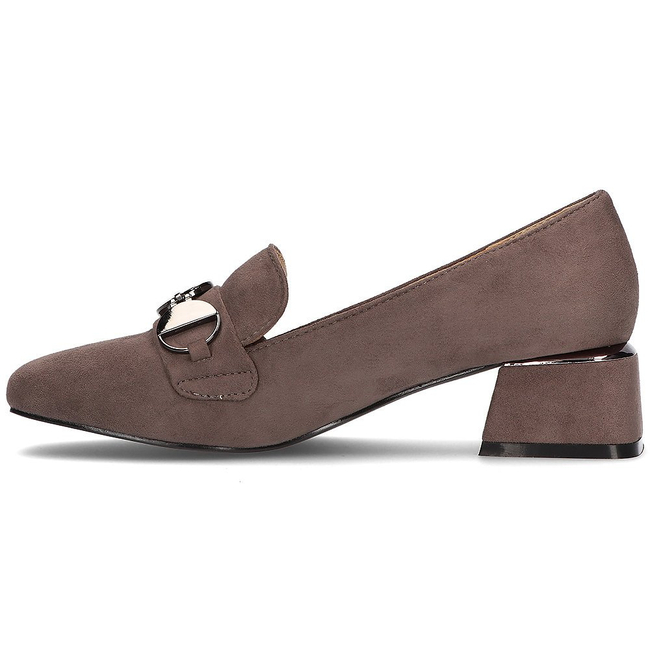 Heeled shoes FILIPPO DP2097/22 GR gray