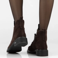 Skórzane botki Filippo DBT7952/26 D BR brązowe