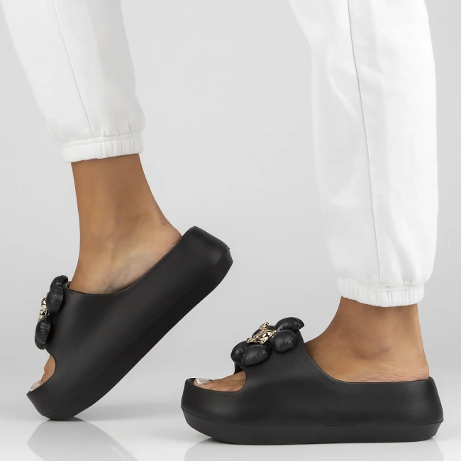 Slippers Filippo DK6689/24 BK black