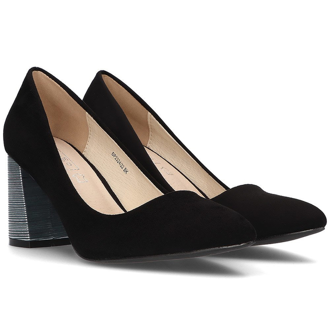 Pumps heeled FILIPPO DP2324/22 BK Black