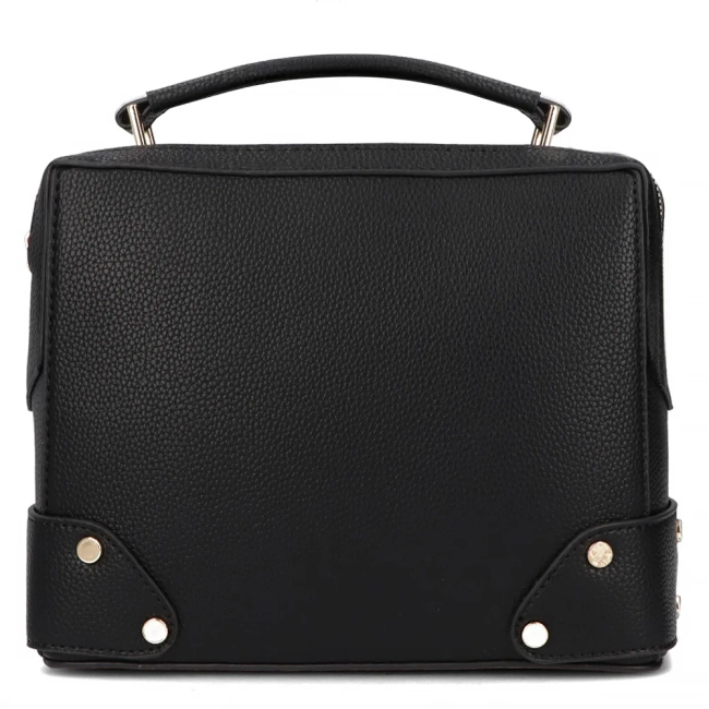 Black handbag rivet