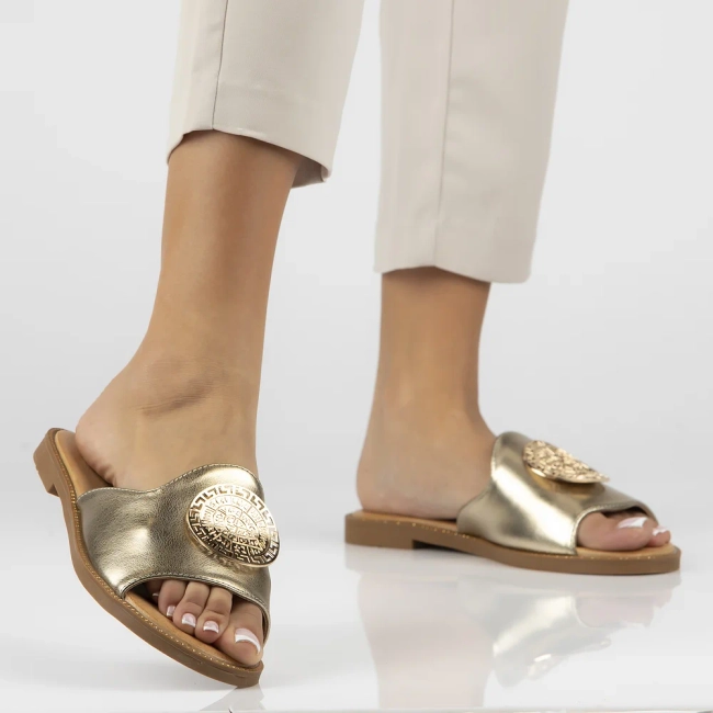 Slippers Filippo DK6925/25 GO gold