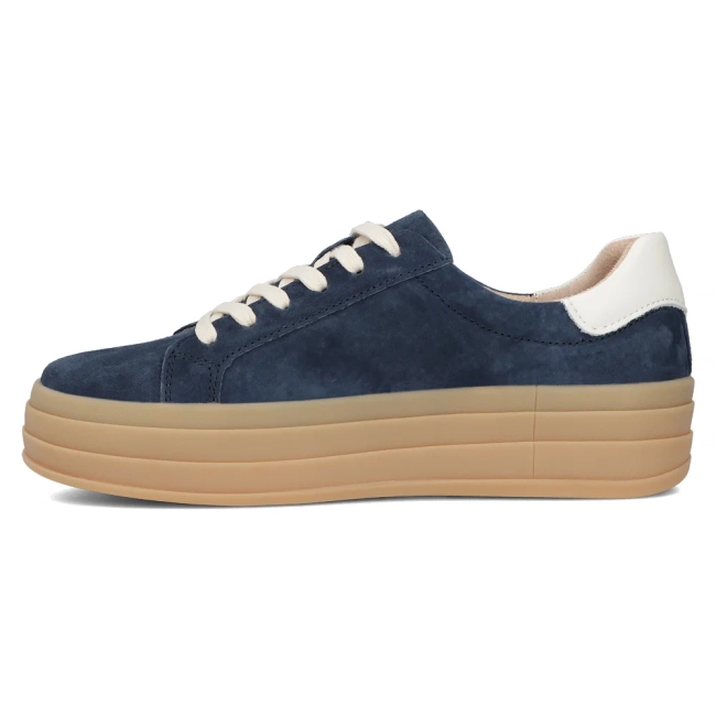 Leather sneakers Filippo DP6744/25 NV navy
