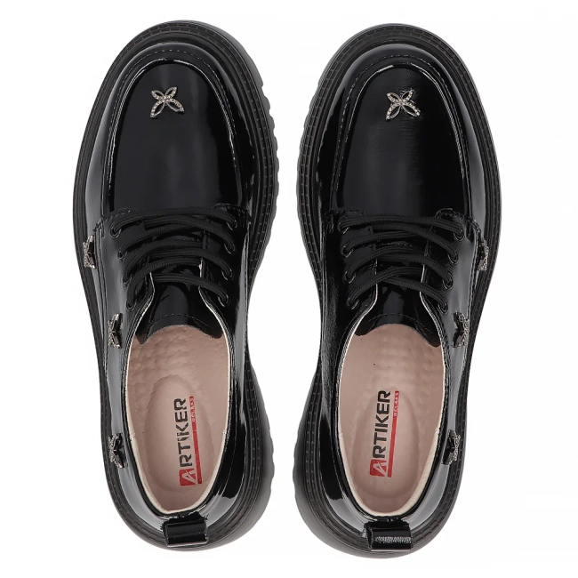 Leather boots Artiker 55C1011 black