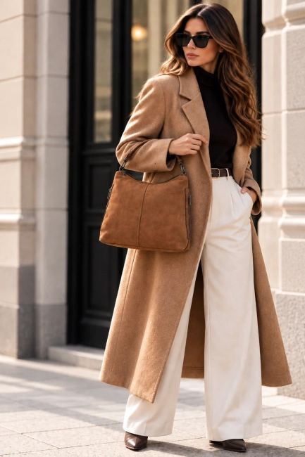 Brown handbag Phoebe
