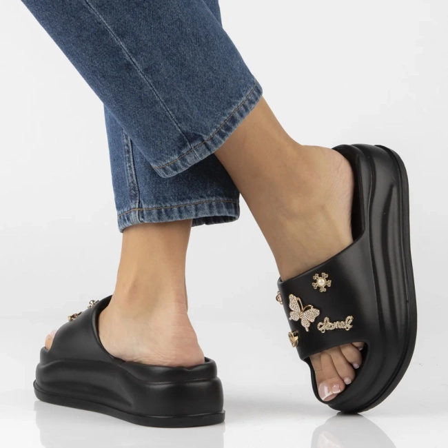 Slippers Filippo DK7913/26 BK black
