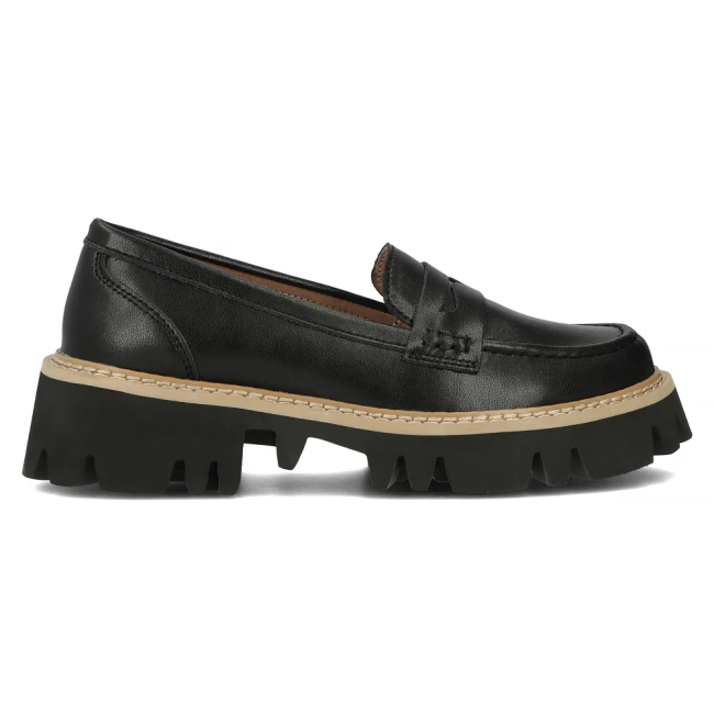 Leather shoes Filippo DP6088/24 BK black