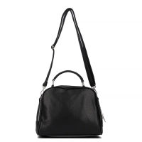 Black shoulder bag Raven Charm