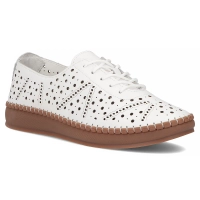 Leather shoes Filippo DP6830/25 WH white