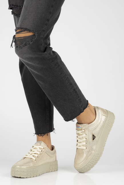 Leather shoes Filippo DP4245/23 GO gold