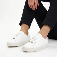Skórzane sneakersy Filippo MP8274/26 WH białe
