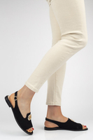 Leather sandals Filippo 116 black