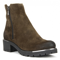 Ankle boots Simen 1597A Olive velor