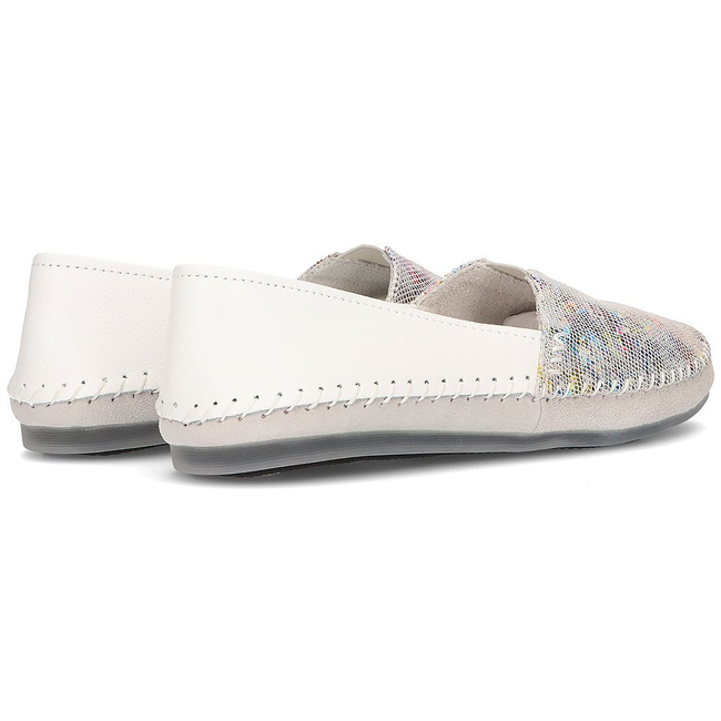 Skórzane mokasyny Filippo DP031/21 MLT Multicolor