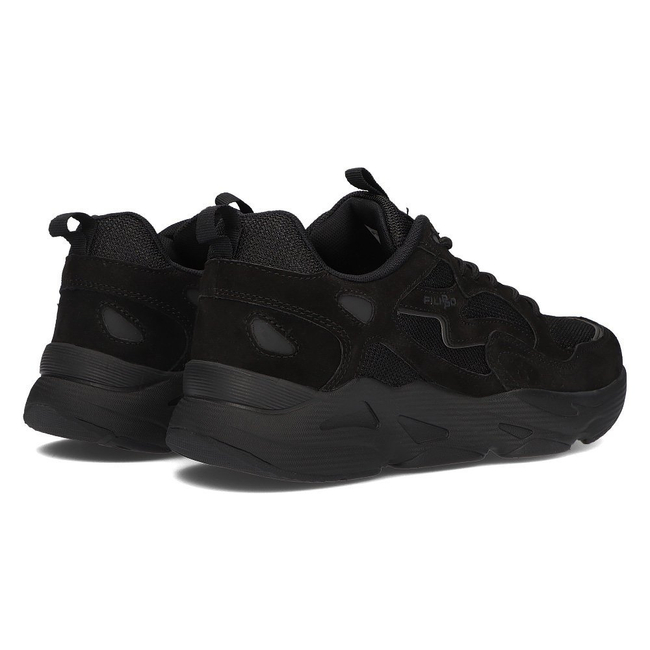 Leather Sneakers Filippo MSP2116/21 Bk black