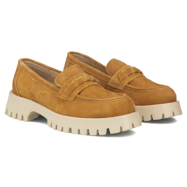 Leather shoes Filippo DP7554/26 CA brown