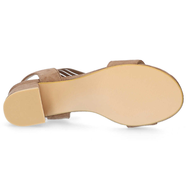 Sandały Filippo DS1289/20 BE Beżowe