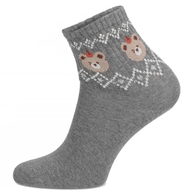 Women's Socks LM18-412 grey