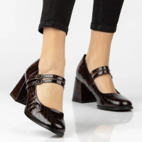 Leather shoes Filippo DP8161/26 BR brown