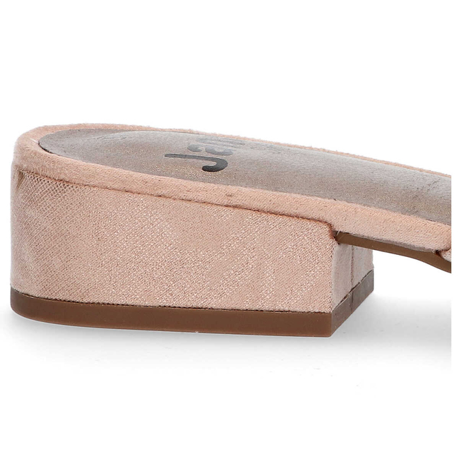 Slippers Jana 8-27260-24 596 Rose Gold Struct