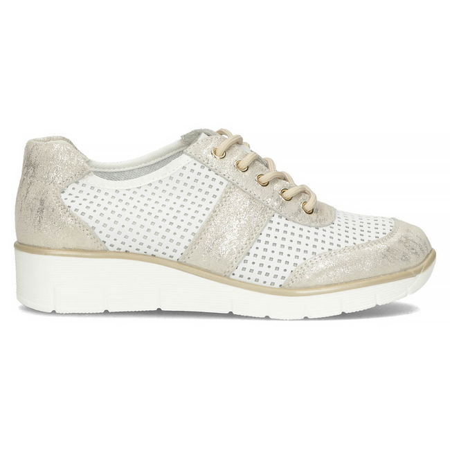 Leather shoes Filippo DP028/23 WH white