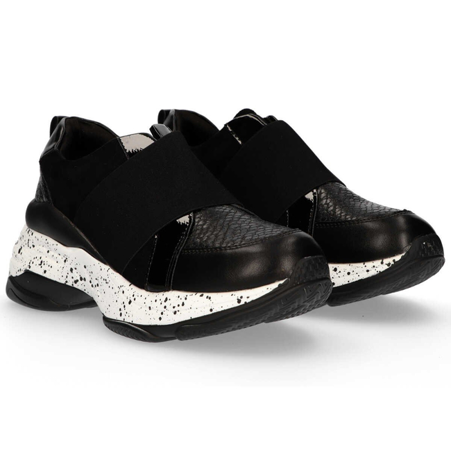 Sneakersy SDS 8025-SP czarne