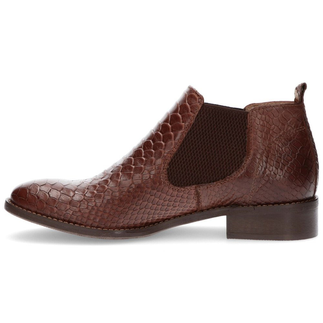 Ankle boots Filippo 811 Dark Brown Croko