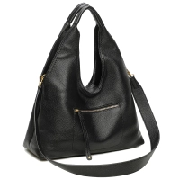 Czarna torebka city slouch