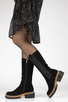 Leather boots Filippo DKZ 4210/22 BK black