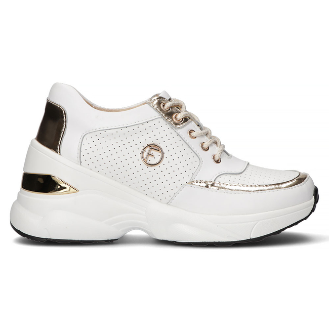 Leather Sneakers Filippo DP3655/22 WH white