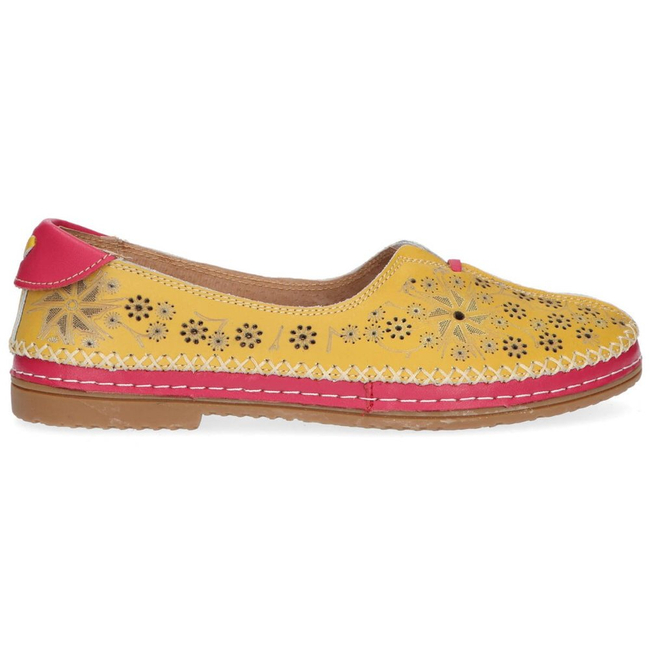 Leather shoes Filippo DP1224/20 YL Yellow
