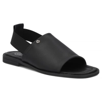 Skórzane sandały Filippo DS7745/26 BK czarne
