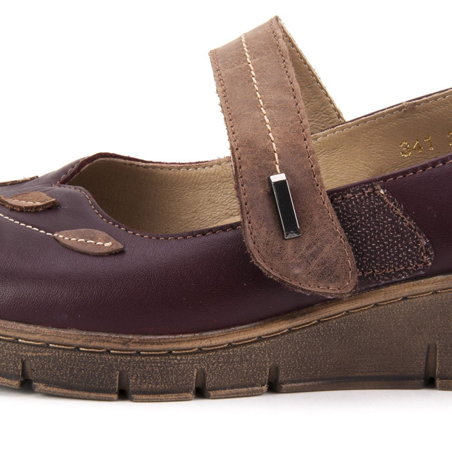 Shoes Filippo 341 C.Wiśnia