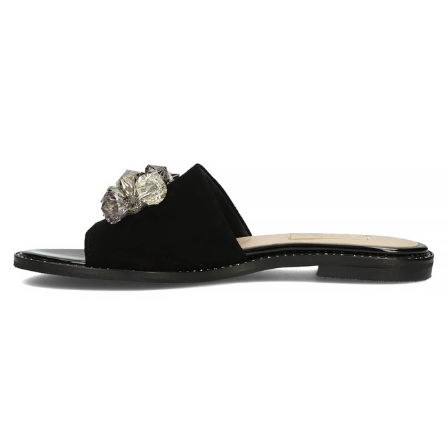 Leather flip-flops Filippo 177 black