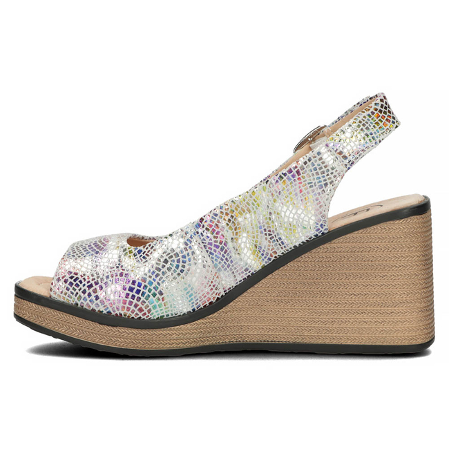 Leather sandals Filippo DS4508/23 MLT multicolor