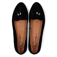 Skórzane lordsy Filippo DP2025/21 BK czarne