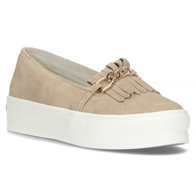 Leather shoes Filippo DP3532/22 BE beige