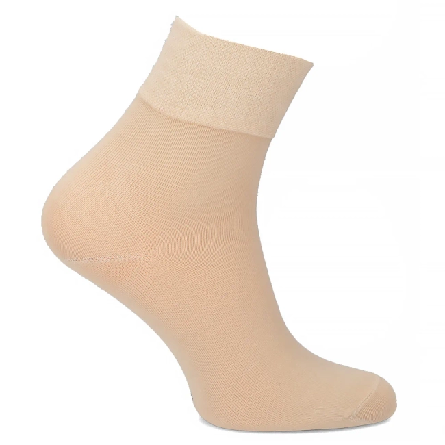 Skarpety damskie DY-001 beżowe