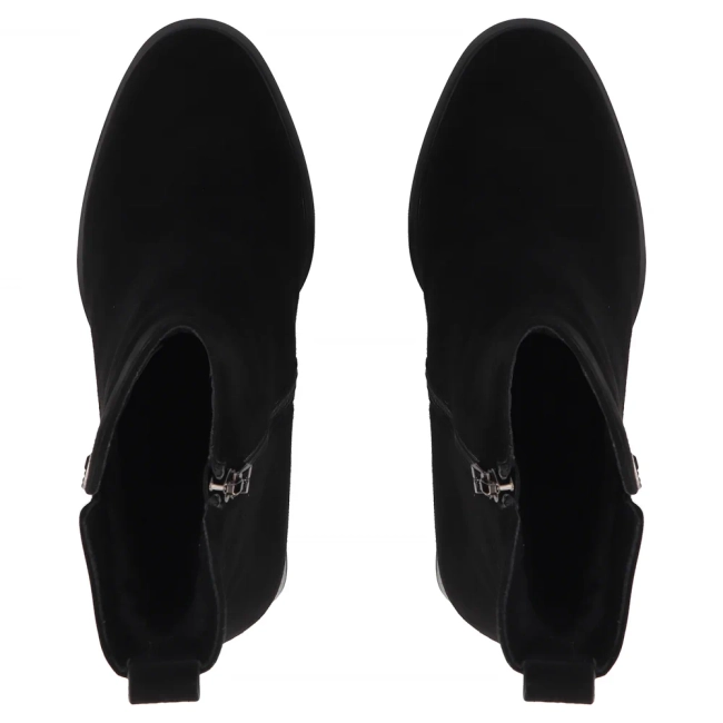 Leather ankle boots Filippo DBT7217/25 BK black