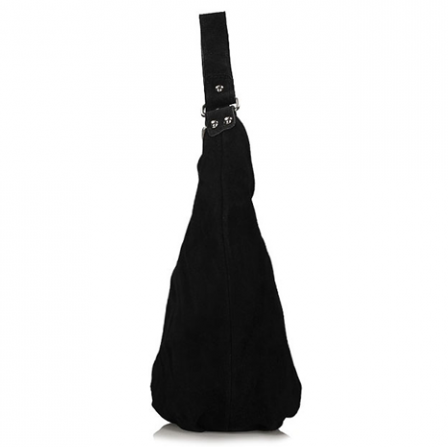 Handbag Toscanio Hobo Suede A284 black