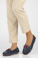 Leather loafers Filippo DP3613/23 NV RD navy